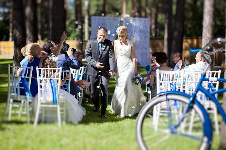 Велосипедная свадьба