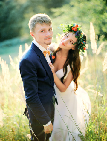 Свежесть лета: Свадьба Святослава и Алисы