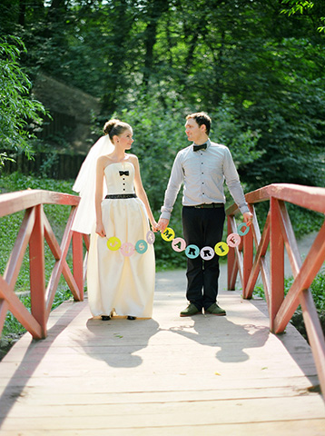 Дорога к счастью: свадьба Даши и Сергея