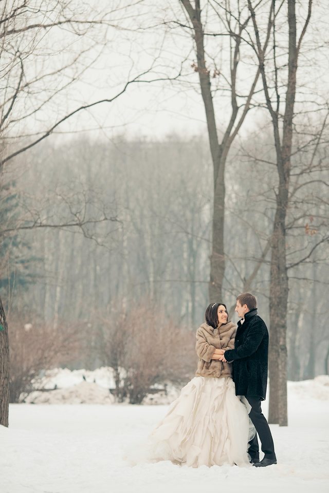 Снежная мечта: свадьба Алевтины и Максима
