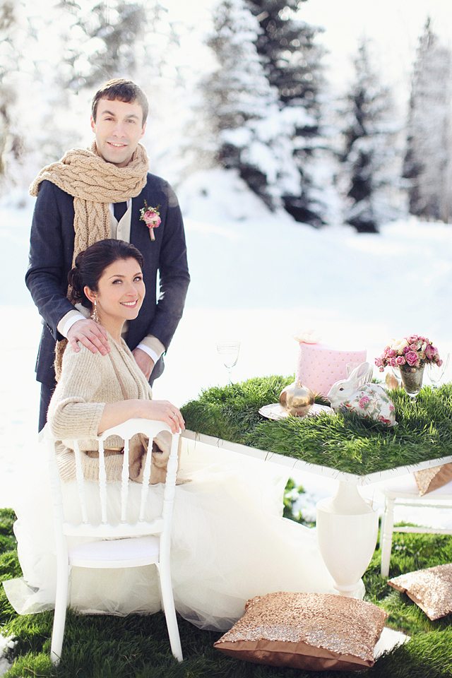 Зимние искры чуда: свадьба Сергея и Ольги