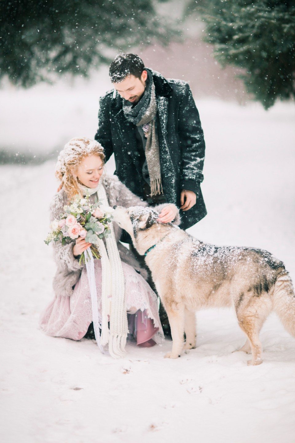 Танец зимы: свадьба Егора и Людмилы