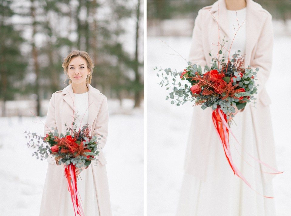 Домик в снежном лесу: свадьба Юрия и Анастасии