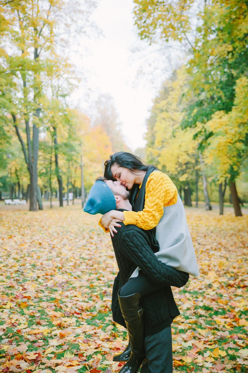Золотая осень: love-story Кати и Игоря