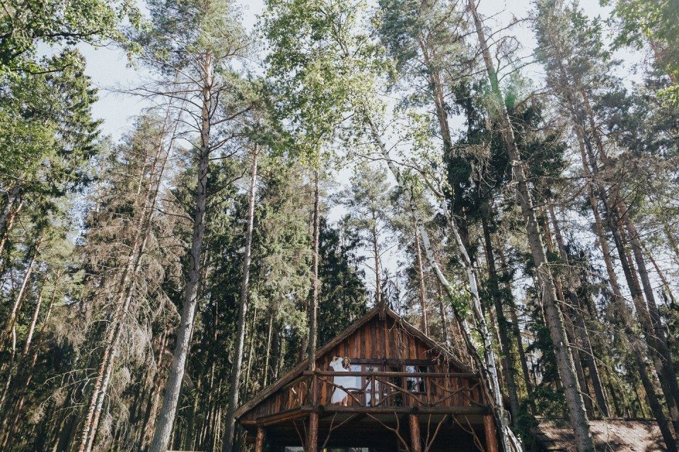Лес, лето, любовь: свадьба Виталика и Наташи