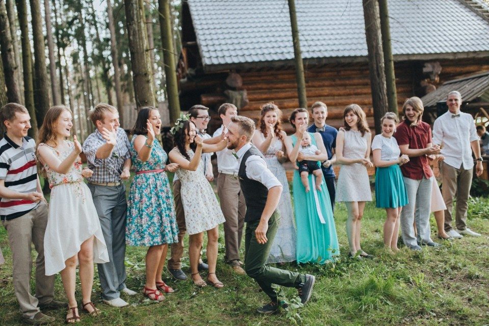 Лес, лето, любовь: свадьба Виталика и Наташи