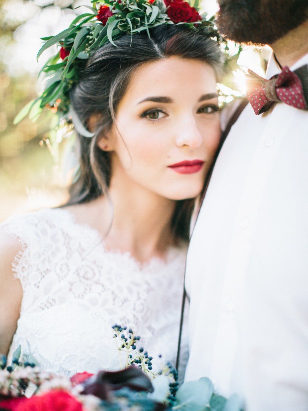 Красота контрастов: 20 вдохновляющих образов невест брюнеток