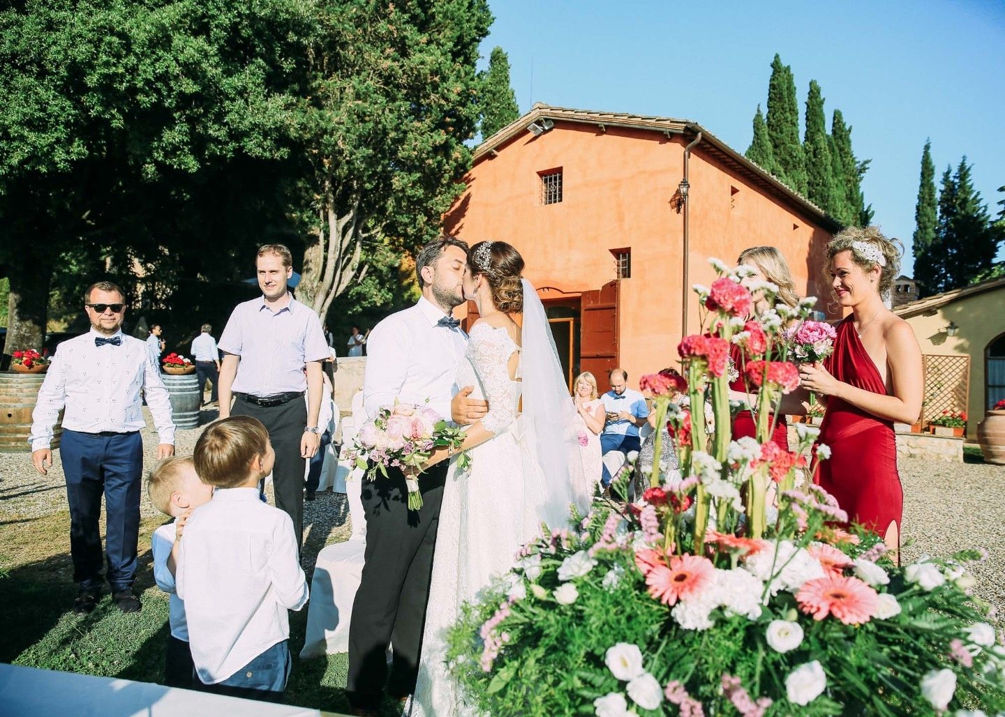 Итальянская романтика: свадьба Олега и Наталии