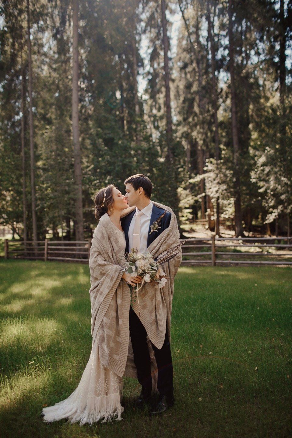 Лето, тепло и любовь: свадьба Вадима и Ани