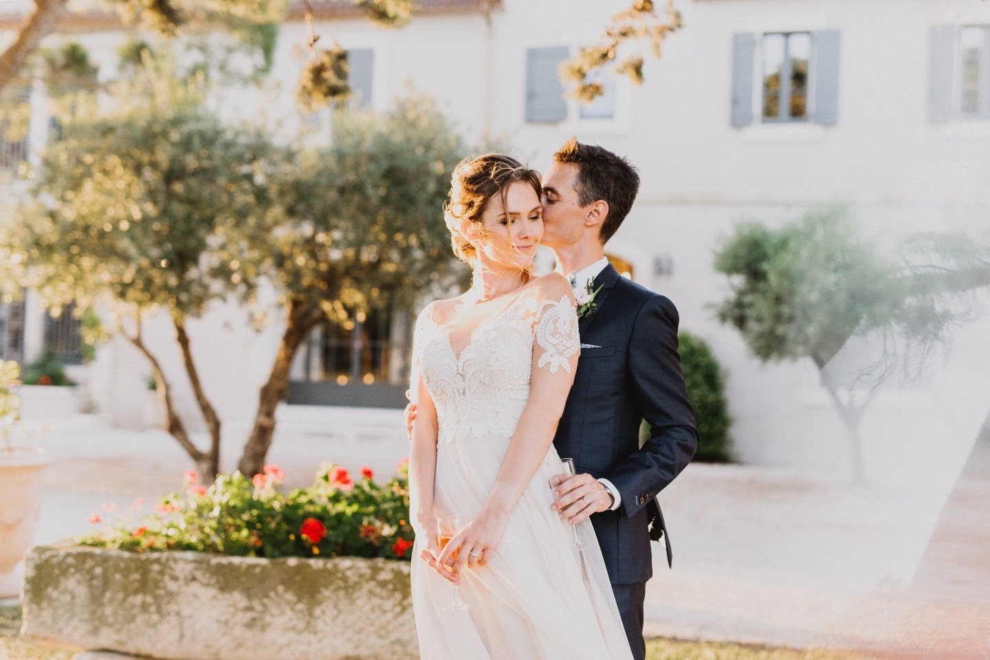 Элегантная и утонченная свадьба в Провансе