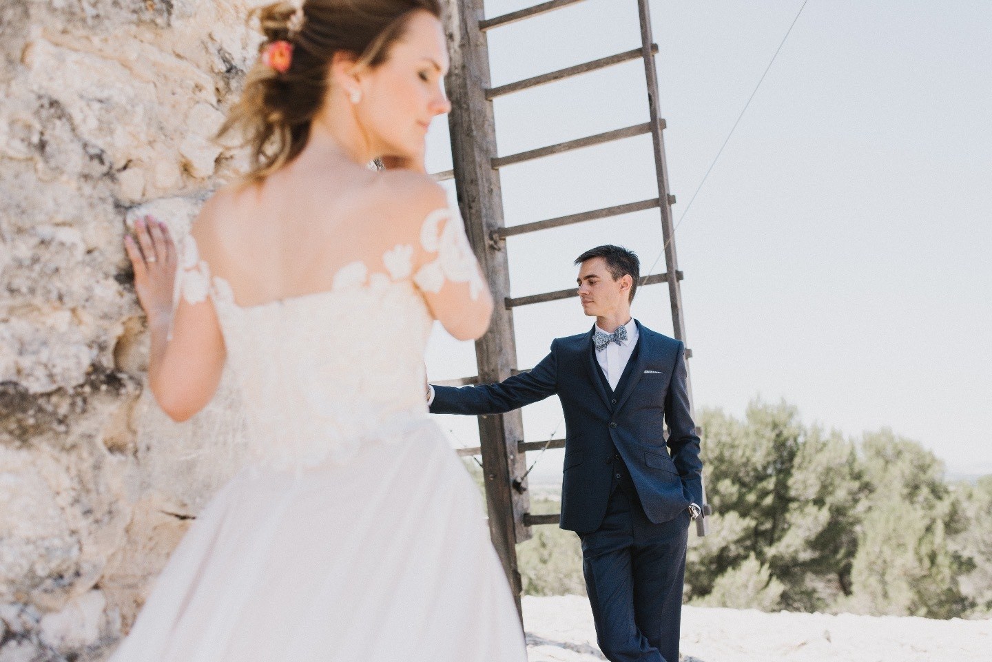 Элегантная и утонченная свадьба в Провансе