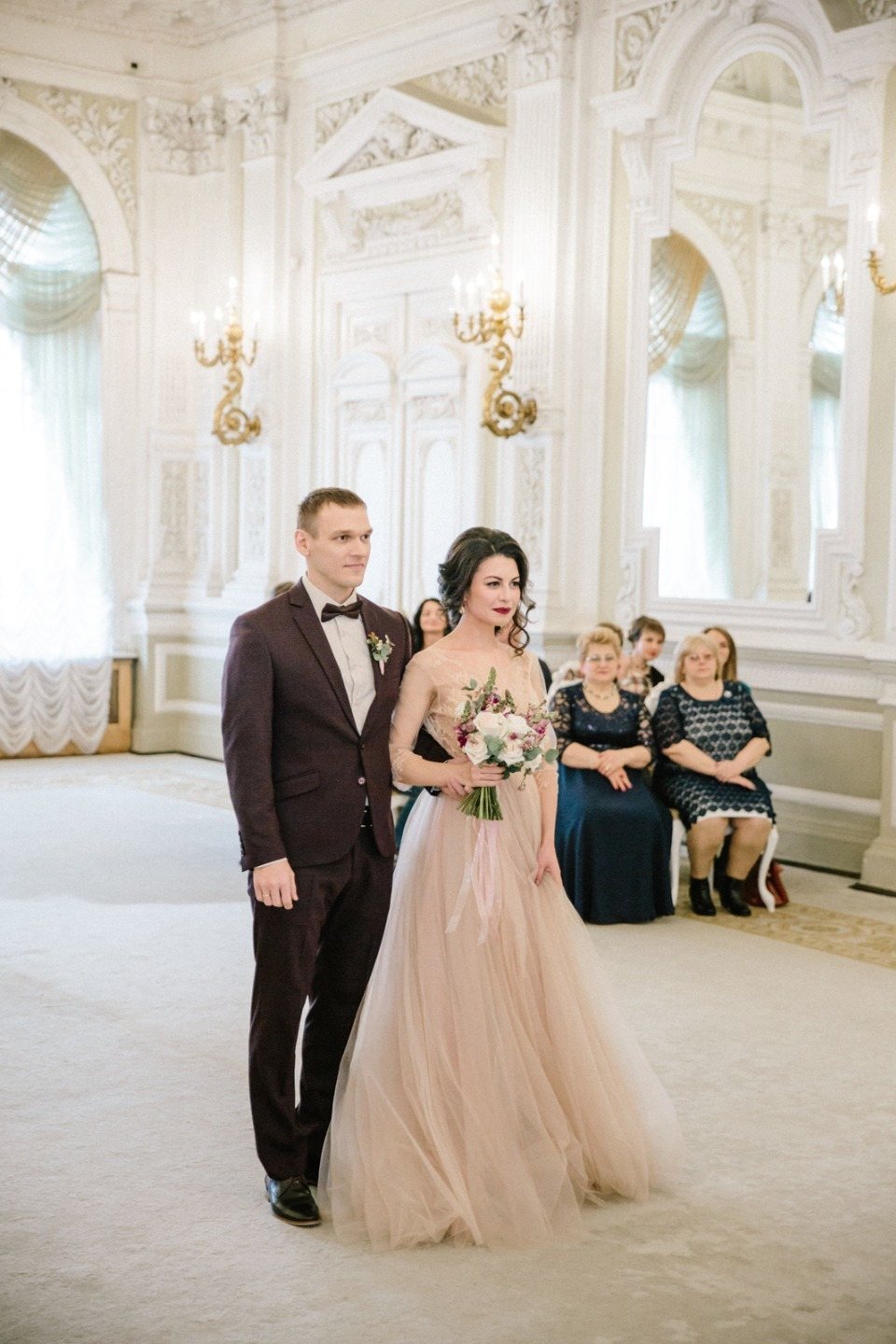 Аристократизм и элегантность на свадьбе в Петербурге