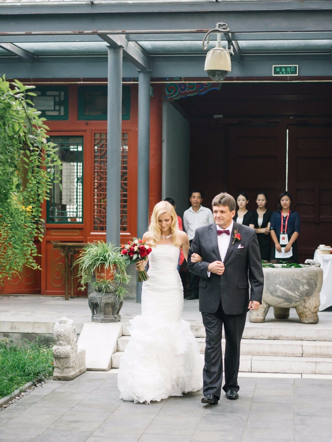 Гармония запада и востока: свадьба в Китае