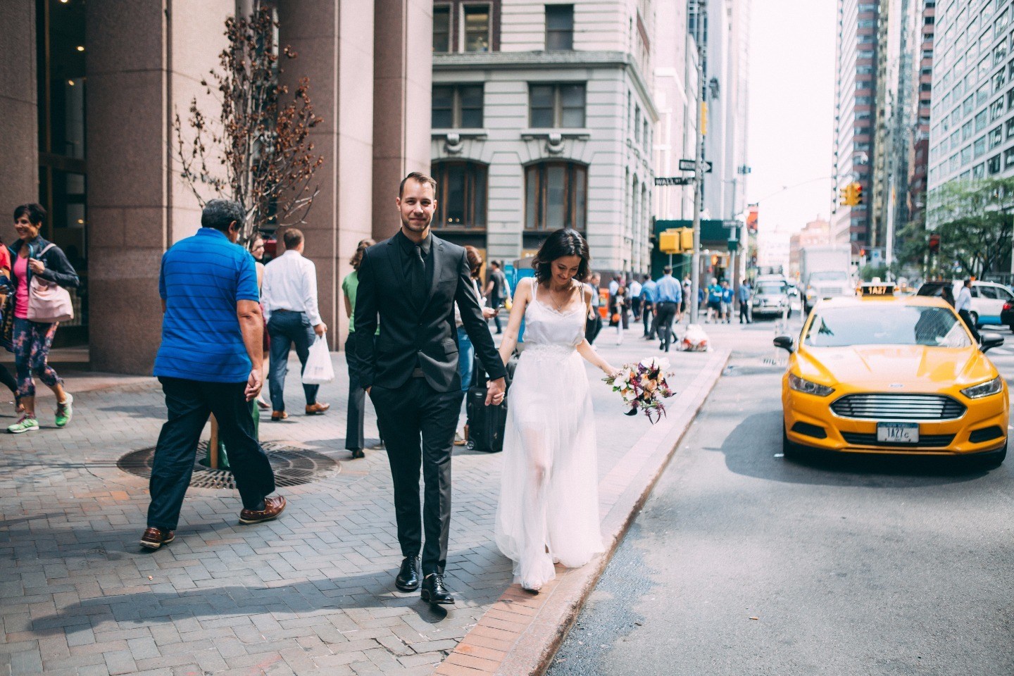 Нью-Йорк, Нью-Йорк: городская свадьба для двоих