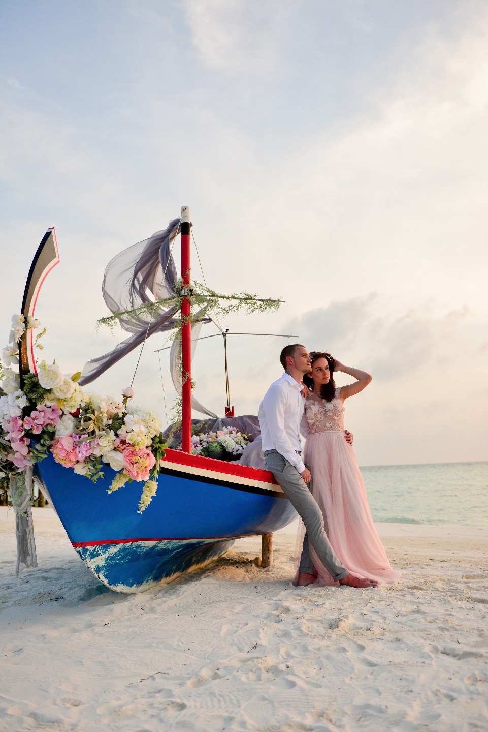 Любовь на необитаемом острове: love-story на Мальдивах