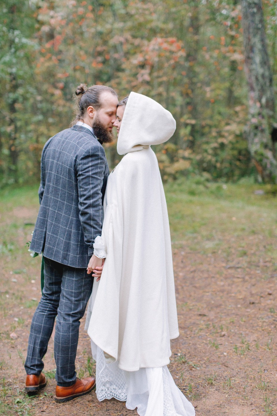 Отголоски Карелии: свадьба в лесной стилистике