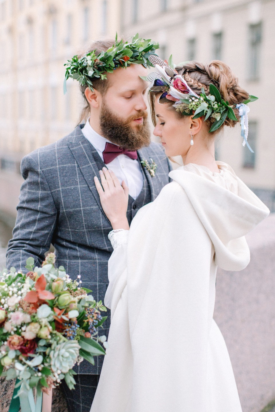 Отголоски Карелии: свадьба в лесной стилистике