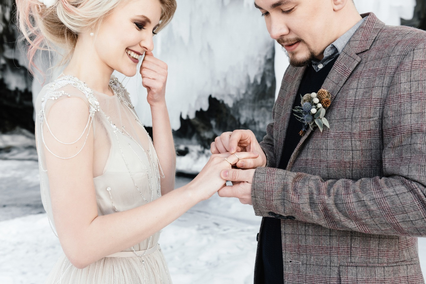 Wedding Baikal: стилизованная фотосессия