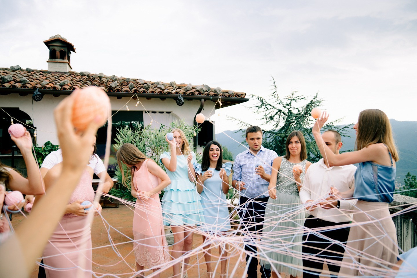 Итальянская нежность: камерная свадьба на вилле в Тоскане