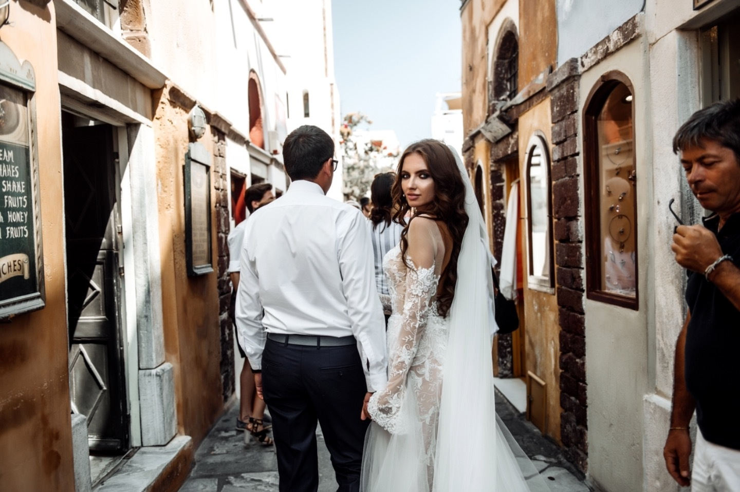 Наш греческий рай: свадьба на Санторини