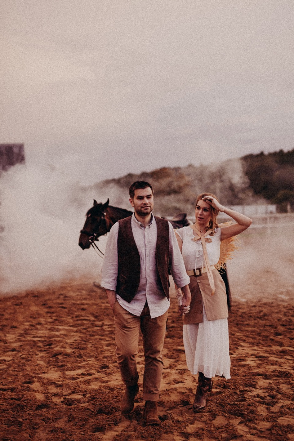 Western Love: фотосессия на ранчо