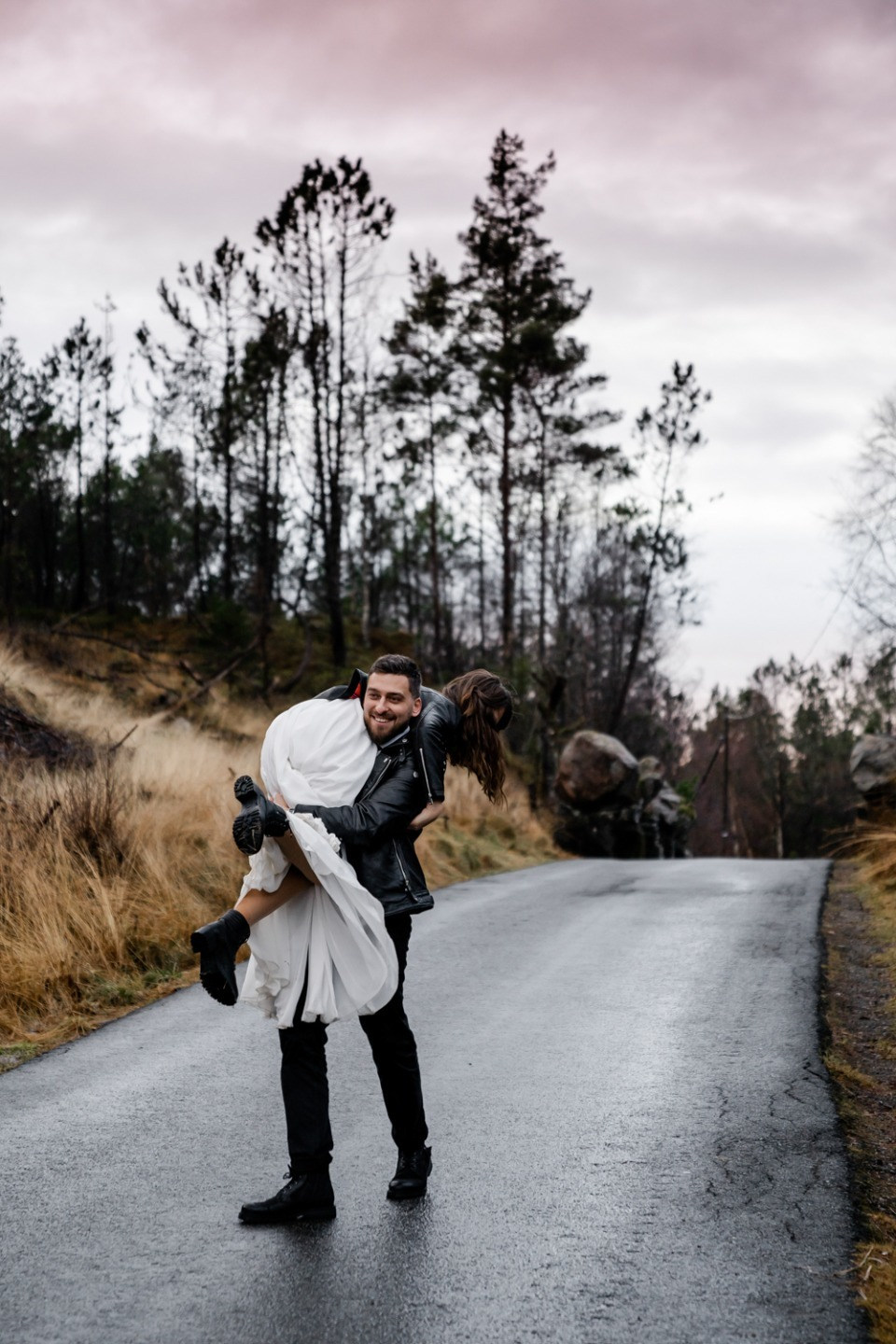 «Холодное очарование»: зимняя свадьба в Норвегии