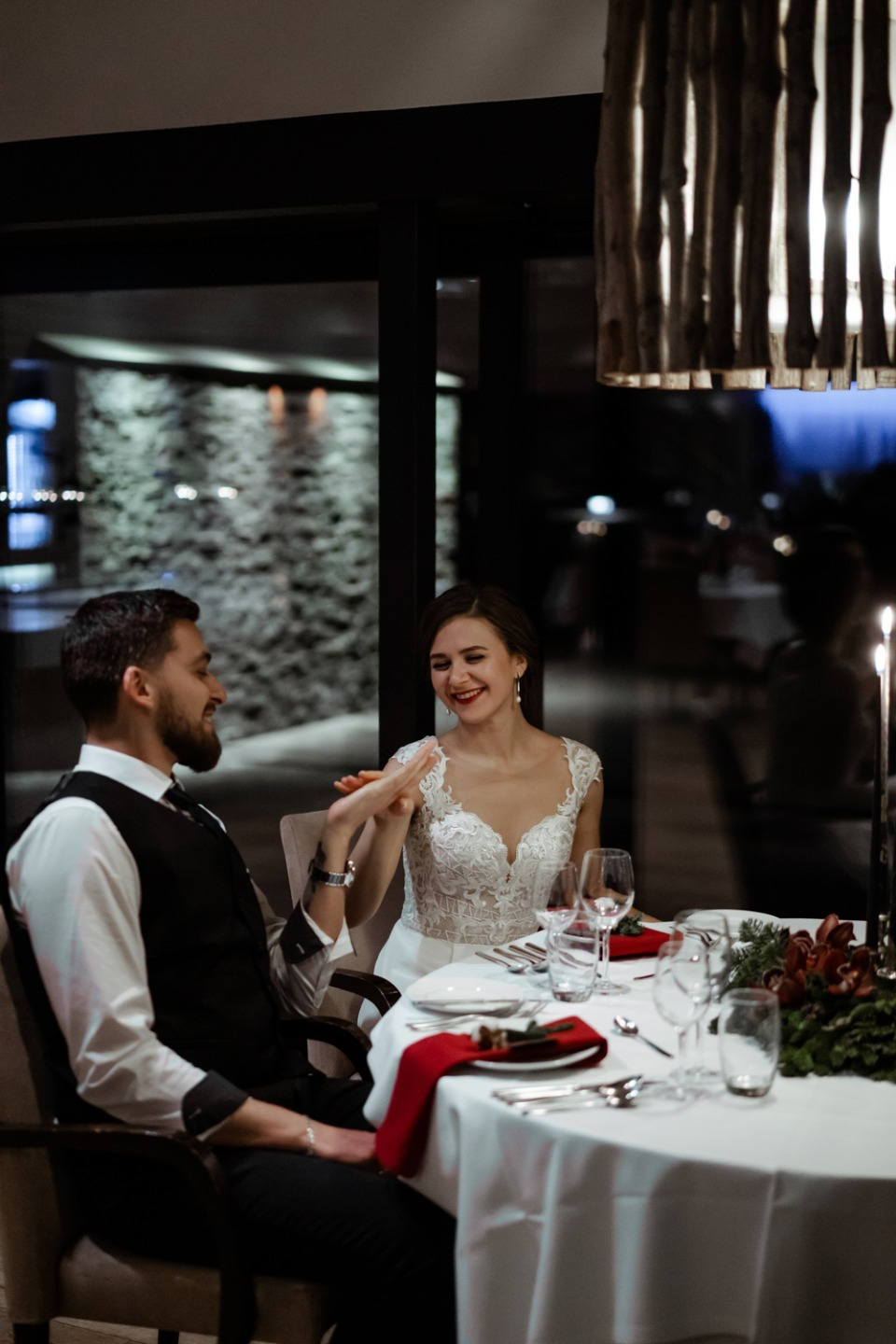 «Холодное очарование»: зимняя свадьба в Норвегии