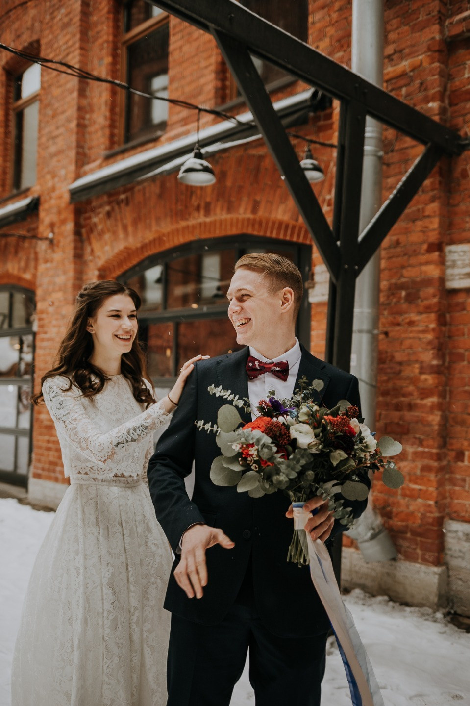 Любовь в феврале: элегантная свадьба в светлых оттенках