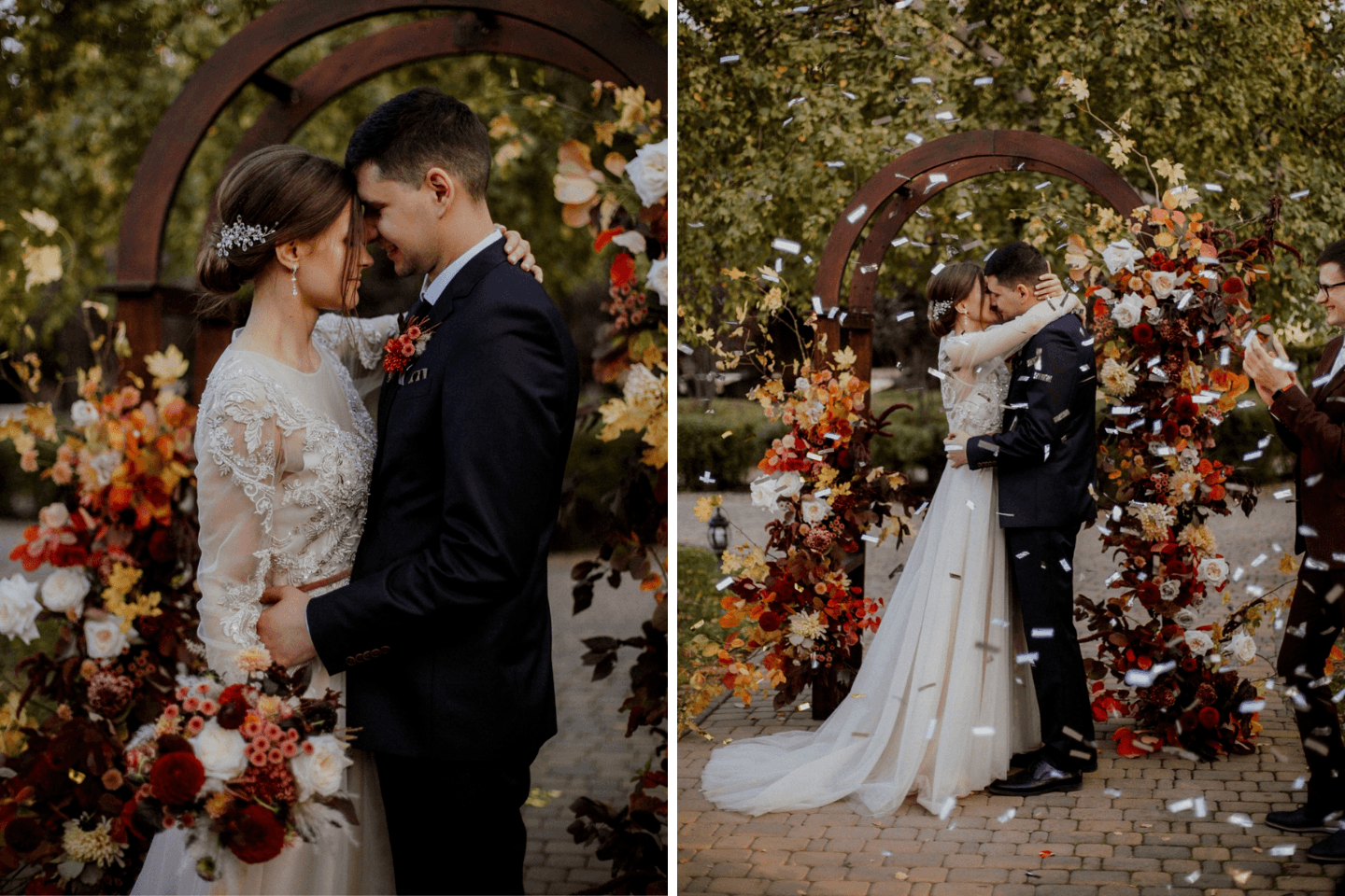 Autumn and books: свадьба с ярким акцентом за городом - Weddywood