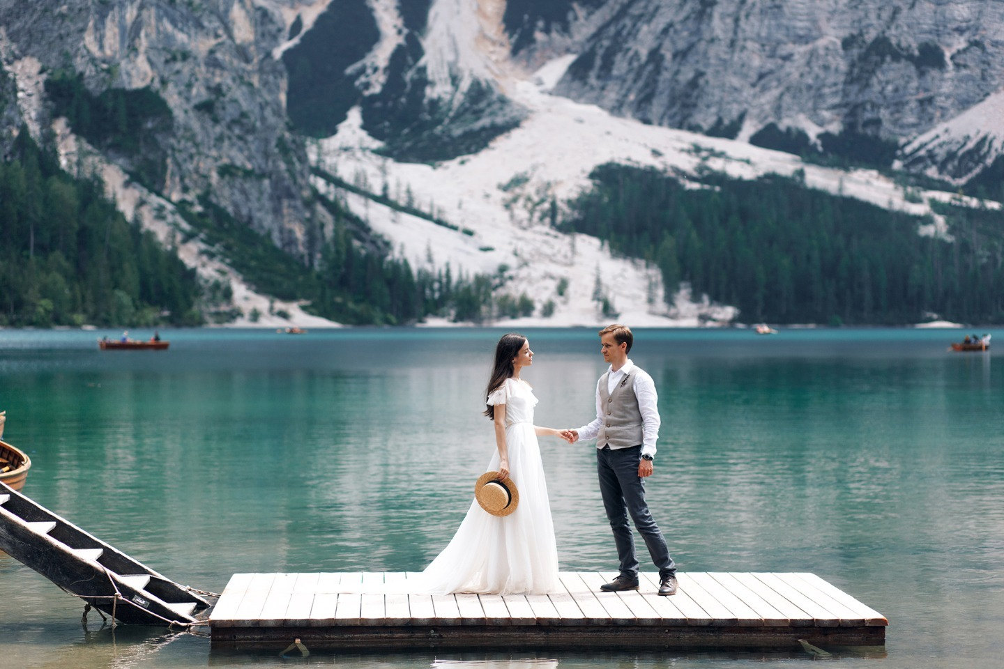 Sky, mountains and us: свадьба для двоих в Доломитовых Альпах