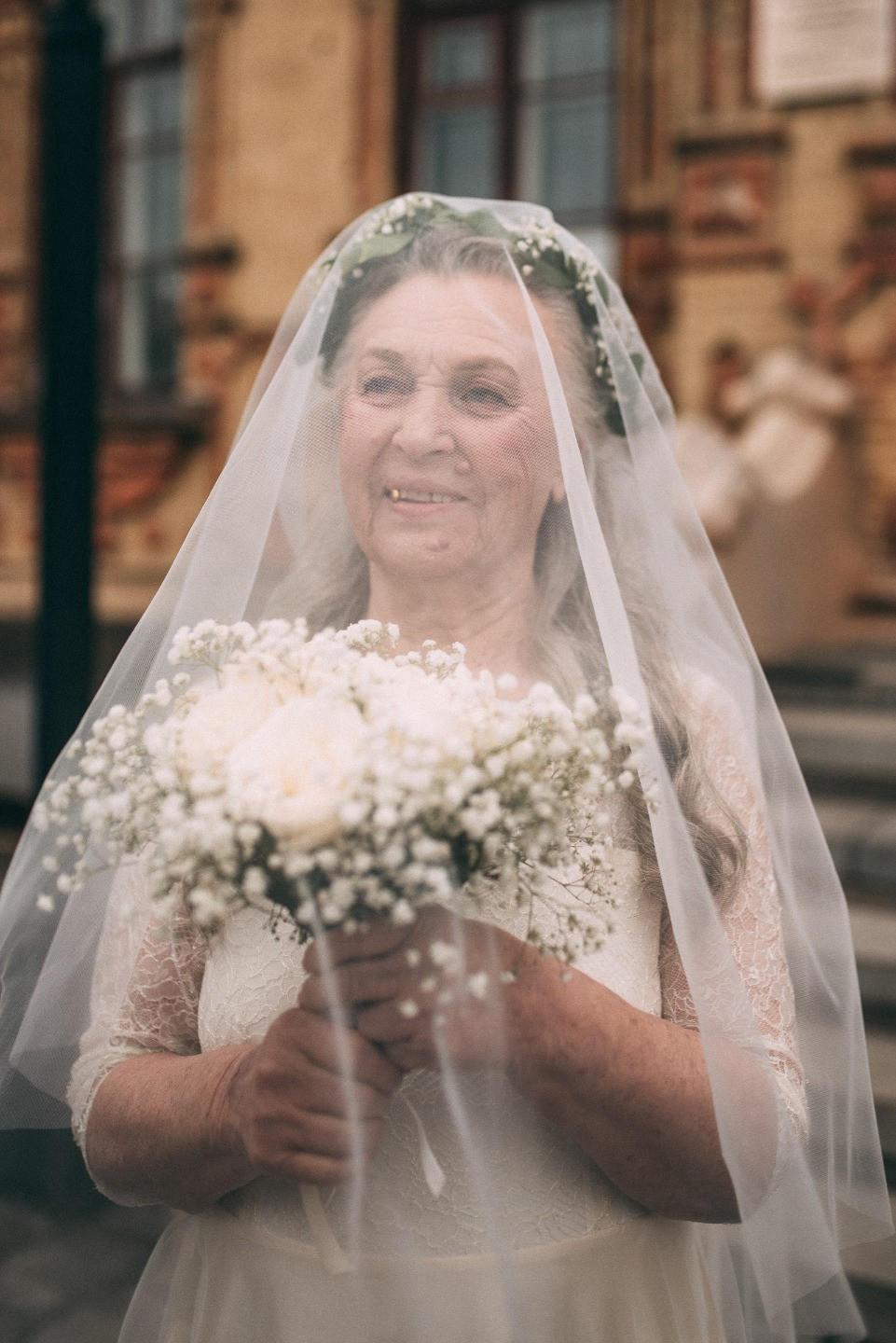 Бриллиантовая свадьба: стилизованная фотосессия о любви длиною в жизнь