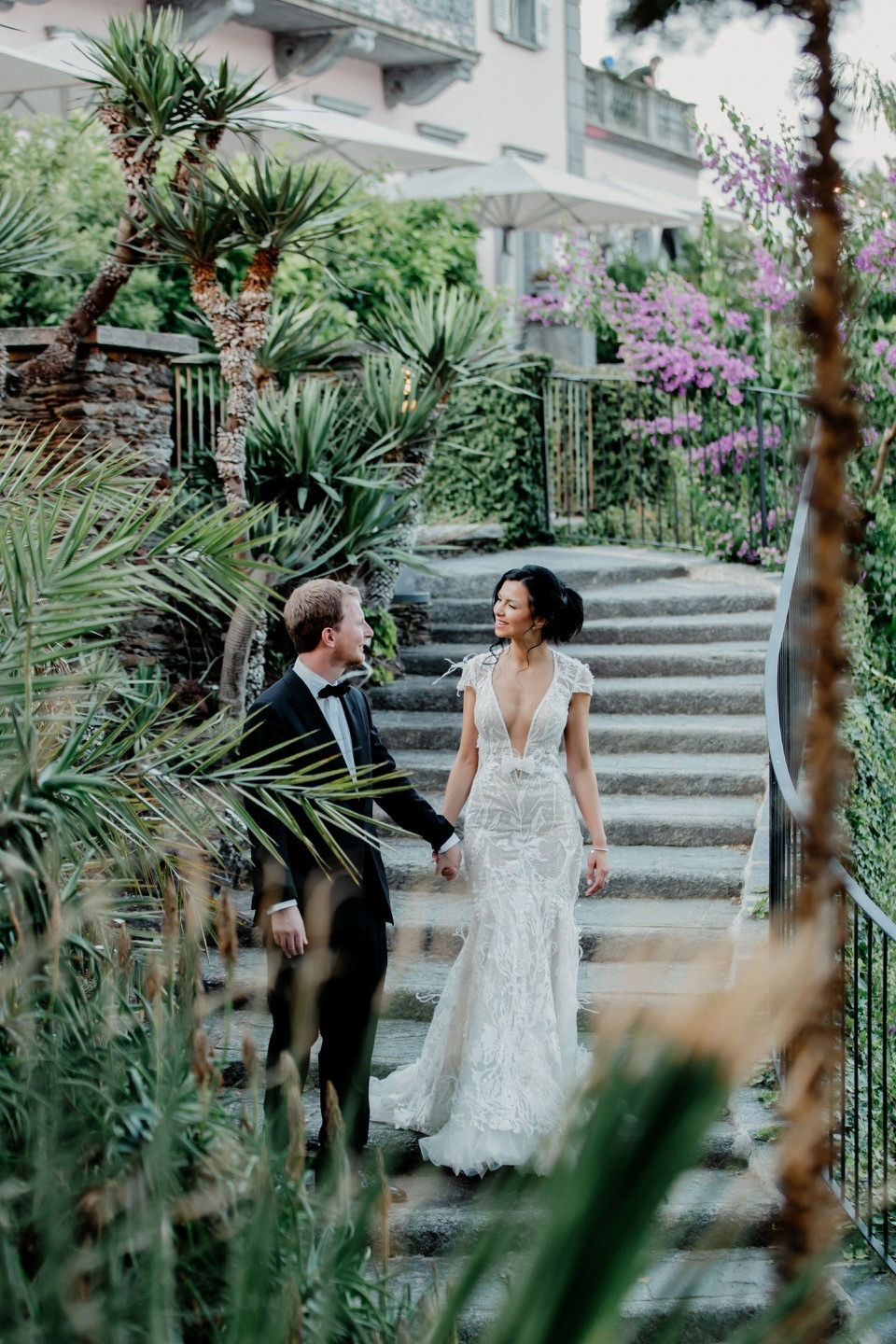 Ароматы ботанического сада: роскошная свадьба на частном острове