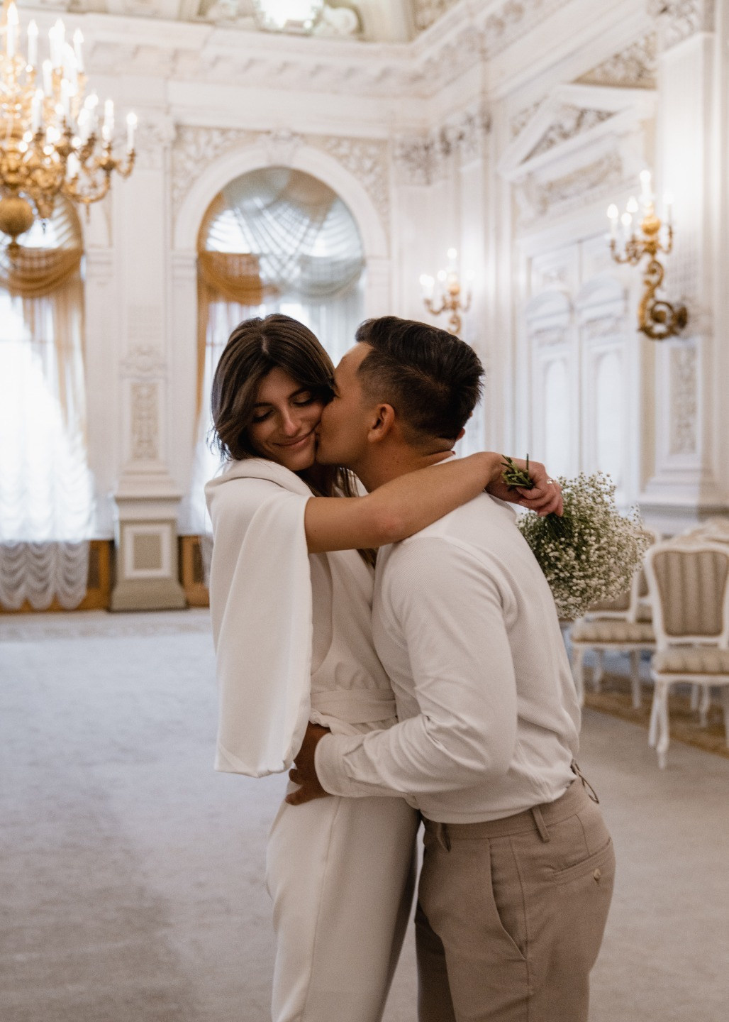 Элегантная свадьба для двоих в Санкт-Петербурге