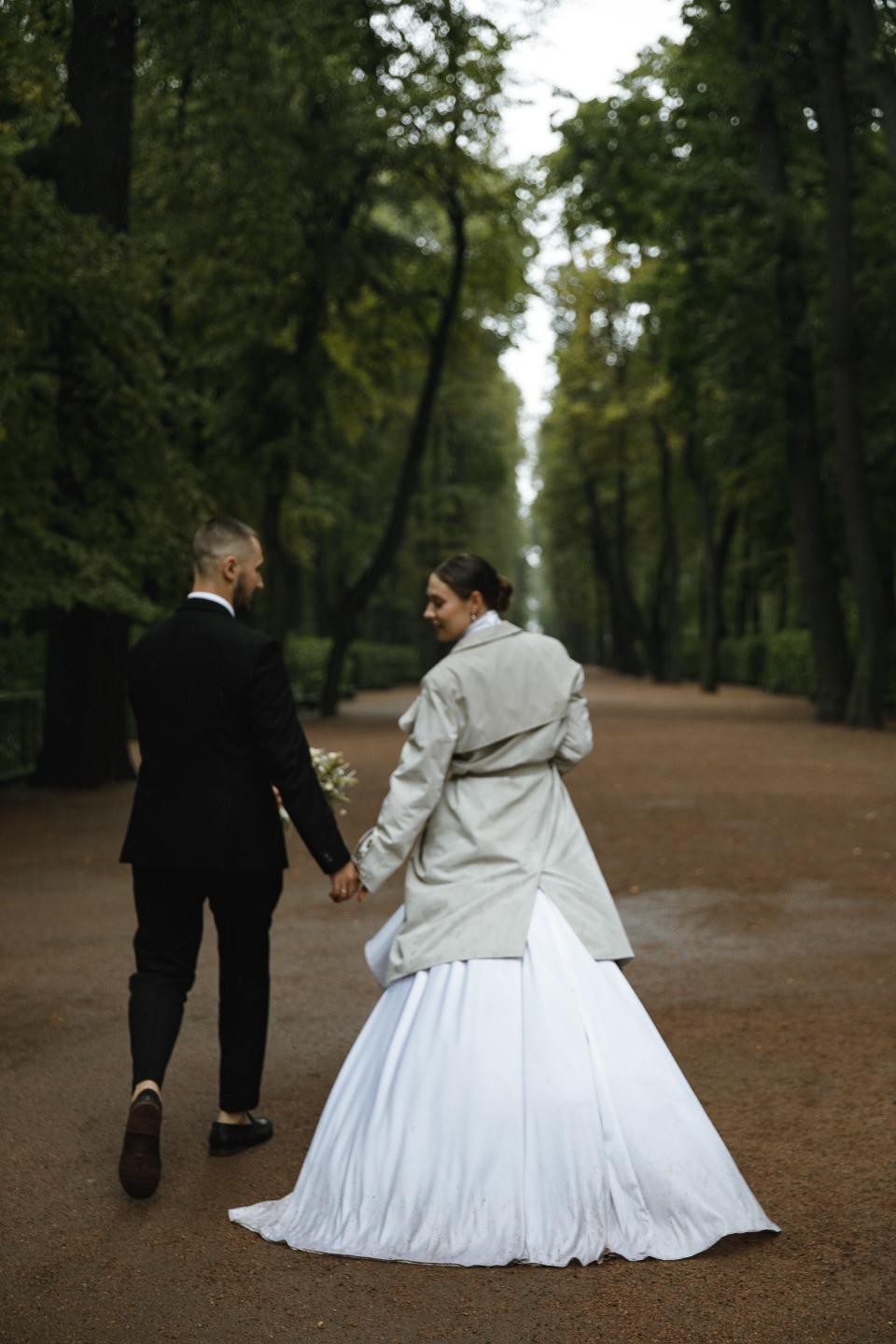 Love-story in the rain: свадьба в Санкт-Петербурге