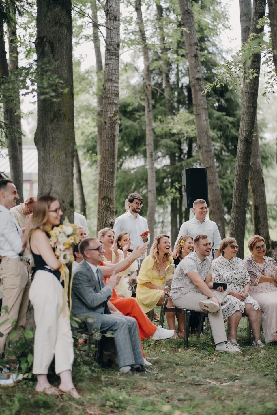 Deeply Truly Madly: яркая эко-свадьба в лесу