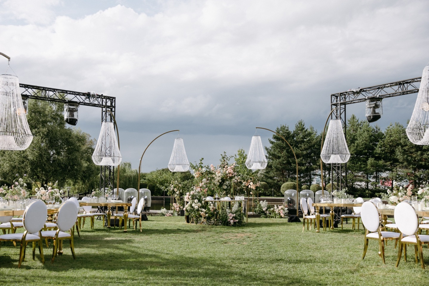 Crystal Wedding: итальянская свадьба на свежем воздухе