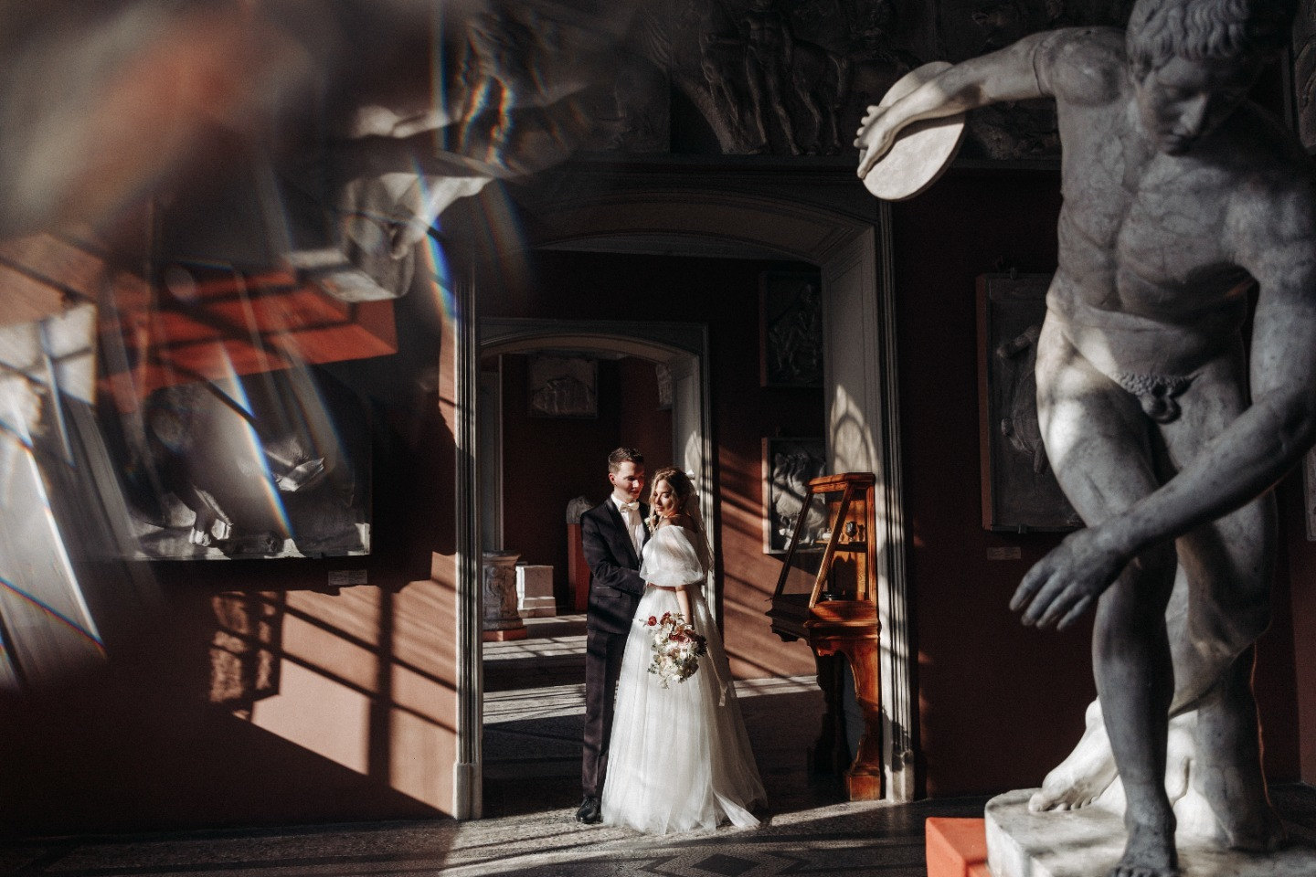 На сиреневой луне: свадьба в Санкт-Петербурге
